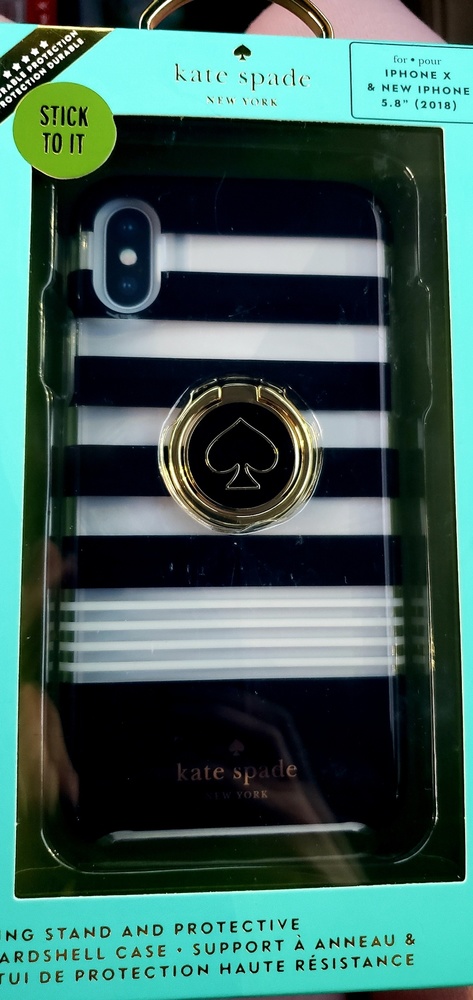 Kate Spade Ring Stand and Protective Hardshell Cas